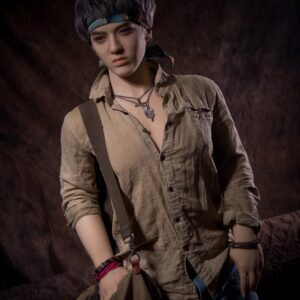 Wu: 175cm Real Silicone Head TPE Body Male Sex Doll-QITA Doll