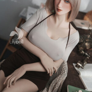 LD015: 168cm F-Cup Realistic Silicone Head TPE Body Sex Doll-Lily-[USA Stock]