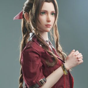 Aerith: 167cm D-Cup Cosplay Silicone Sex Doll-Game Lady