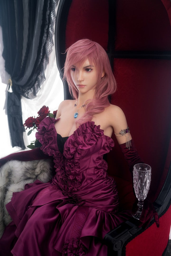 Lightning: 171cm G-Cup Cosplay Silicone Sex Doll-Game Lady