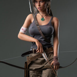 Lara Croft ROS: 166cm E-Cup Cosplay Silicone Sex Doll-Game Lady