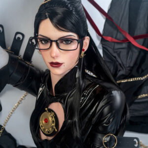 Bayonetta: 170cm B-Cup Cosplay Silicone Sex Doll-Game Lady