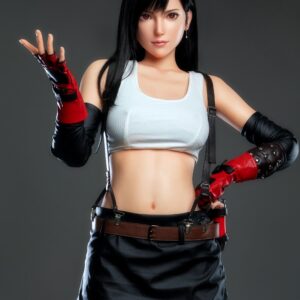 Tifa: 168cm E-Cup Cosplay Silicone Sex Doll-Game Lady