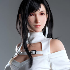 Tifa Smiley Face: 171cm G-Cup Cosplay Silicone Sex Doll-Game Lady