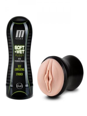 Masturbator with pleasure ribs | Pocket pussy
