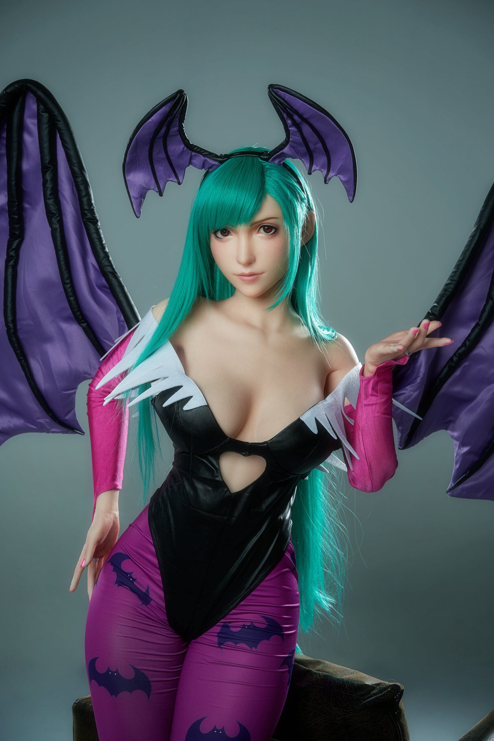 Tifa Cos Morrigan ROS: 167cm D-Cup Cosplay Silicone Sex Doll-Game Lady