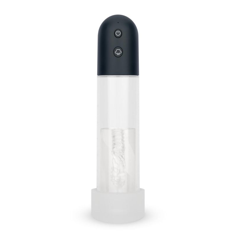 Penis pump with masturbator