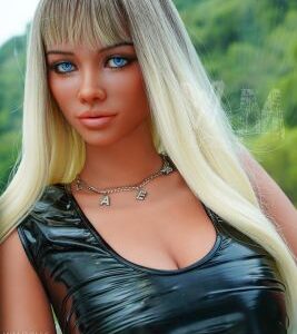 Sex doll Kelly | Blonde sex doll with blue eyes