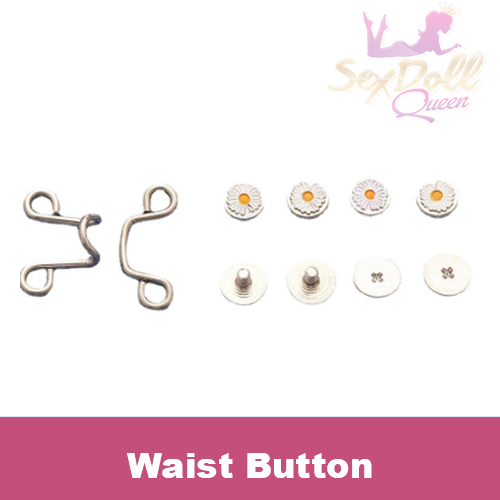 Sex Doll New Waist Resize Metal Button Waist Button