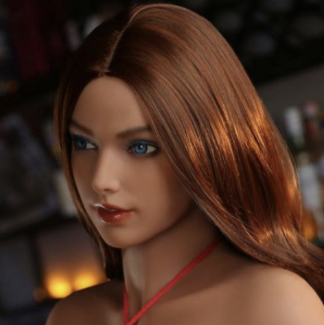 Red wig by Zora
