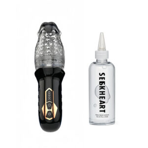 SEEKHEART Rotating Vibrating Blowjob Masturbation And Water-soluble Lubricant Set